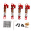 FCX24 46 mm RC-Stoßdämpfer Rot 1/18-1/24 2
