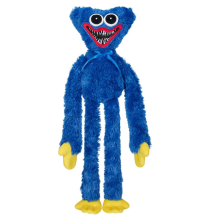 80CM Blue Huggy Wuggy Poppy Playtime Plush Toy Game Soft Doll Toys