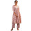 Libas Womens Printed Cotton A-Line Kurta With Trousers 1