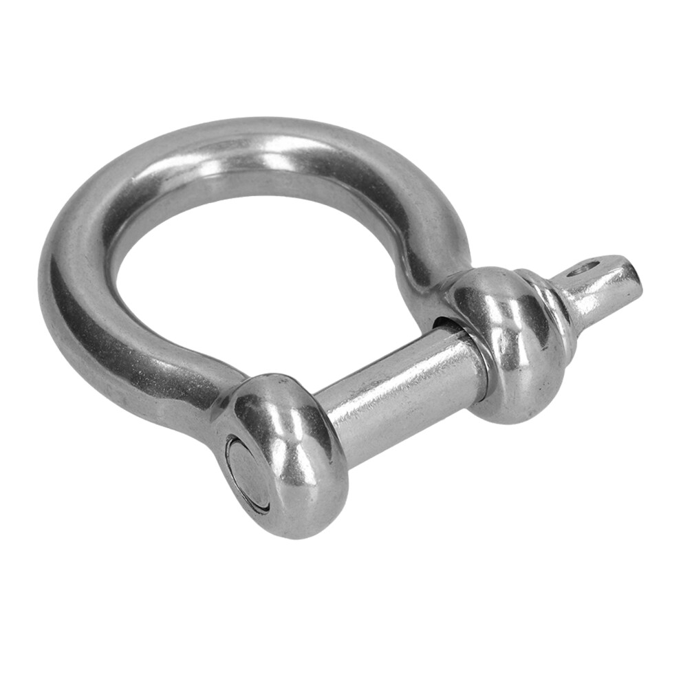 304 Stainless Steel Screw Pin Anchor Shackle M6-M16, 800Kg To 1100Kg Capacity, 2Pcs 8401340423993