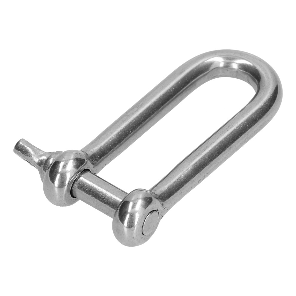 Long D Shackle 304 Stainless Steel Anchor Chain M4-M12, 90-600Kg Capacity 4641340424048