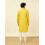 Manyavar heren mosterd katoen Kurta pyjamaset 2