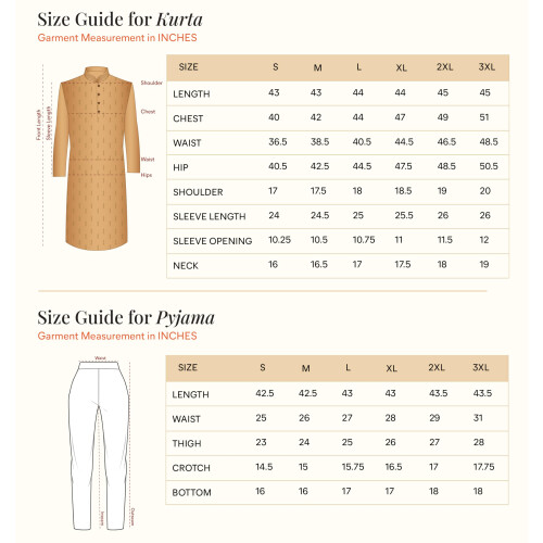 Manyavar Ανδρικό Σετ Πιτζάμες με Μαύρη Βισκόζη Self Design Kurta 1