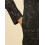 Manyavar Ανδρικό Σετ Πιτζάμες με Μαύρη Βισκόζη Self Design Kurta 5