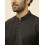 Manyavar pαnska Kohl cierna textϊra Kurta (L) 3
