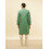 Manyavar Men'S Green Blended Viscose Solid Kurta Pyjama Set (M) 3