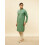 Manyavar Men'S Green Blended Viscose Solid Kurta Pyjama Set (M) 2