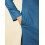 Manyavar Herren Blaues Baumwoll-Kurta Pyjama Set 6