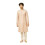 Manyavar Herrar Rosa Bomull Kurta Pyjama Set 1
