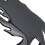 2PCS Fuel Tank Sticker 3D Universal Flame Skull 14