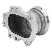 Stainless Steel 2.5in V-Band Turbo Down Pipe Flange Adapter for T25 GT25 T28 GT28