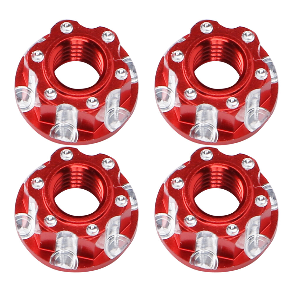 4Pcs M4 Carving Hexagonal Nuts Aluminum Alloy Fit 9121376534546