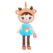 (Fawn,45cm)Metoo Angela Liebes Plüschspielzeug Süße Baby-Stoffpuppe Baby-Geburtstagsgeschenk 45 cm
