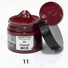 (wine red)50ml Leather Repair Cream Filler Compound Leather Restoration For Shoe CarSeat Sofa Coats Holes Scratch Crack Restore Repair Color