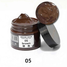 (brown)50ml Leather Repair Cream Filler Compound Leather Restoration For Shoe CarSeat Sofa Coats Holes Scratch Crack Restore Repair Color