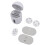 Massage-Sticker 60 mAh 60,846,195 mm Farbe 15