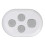 Massage-Sticker 60 mAh 60,846,195 mm Farbe 10