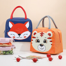 Fuchs Cartoon Lunchbag 23x19x13cm, Große Kapazität