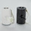 Mini pompa d'aria 1300mAh 4788mm Nero/Bianco 7