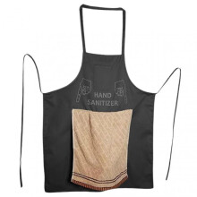 (Black)Chef's Prank Apron, Creative Prank Aprons for Men, The Ultimate Gag Gift, Surprise Hiding In The Pocket Funny Gifts