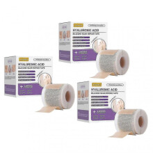 (3pcs)Hyaluronic Acid Silicone Scar Tape For Surgeries, Caesarean Section, Keloids, Burns, Silicone Scar Tape - 4cmx1.5m NEW