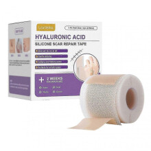 (1pcs)Hyaluronic Acid Silicone Scar Tape For Surgeries, Caesarean Section, Keloids, Burns, Silicone Scar Tape - 4cmx1.5m NEW