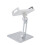 Supporto per tablet in lega di alluminio pieghevole da 24,5 cm, argento 8