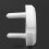 Reusable 50 Pcs Universal Baby Power Socket Protector No Drilling 6