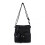 (Black) Solid Color Women's Tote Bag Adjustable Shoulder Straps Suitable for Traveling 1