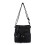 (Black) Solid Color Women's Tote Bag Adjustable Shoulder Straps Suitable for Traveling 2