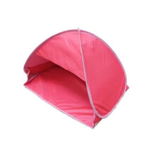 (80*50*55cm,Carmine Red)Uveego Mini Head Sun Shelter Tent, Pop up Beach Shade Sun Protection Face Tent