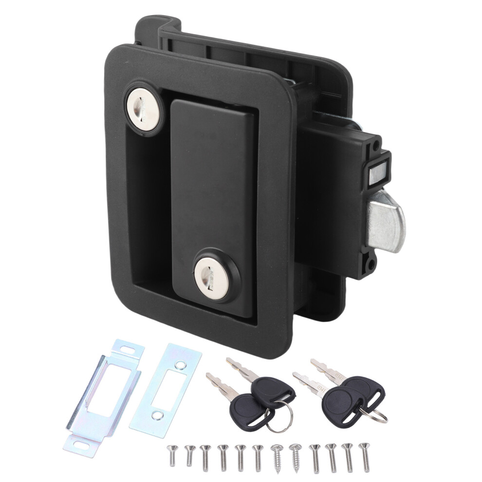Trailer Door Latch Inside Outside Double Open Zinc 9121376535932