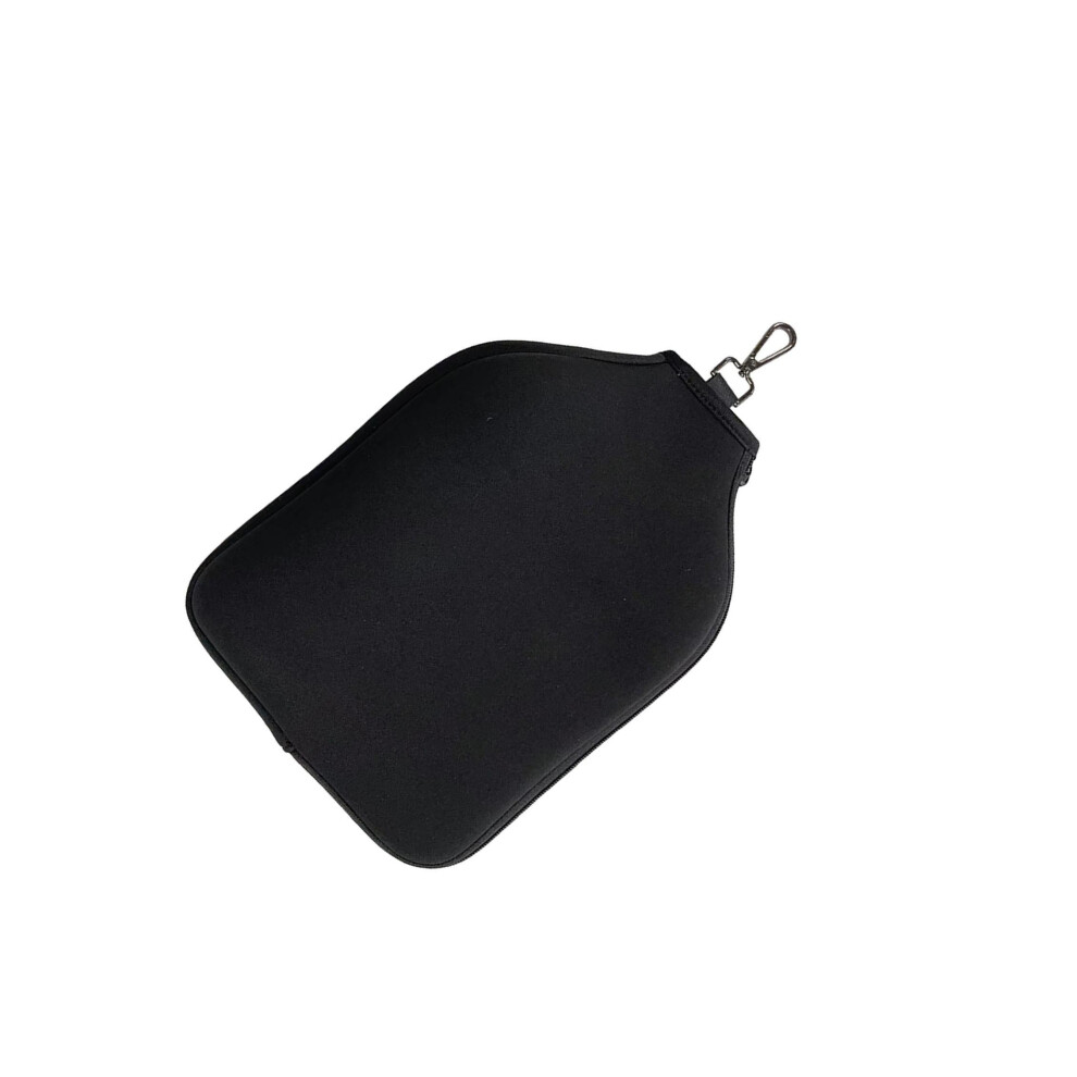 (Black, 24x31cm) Racket Sleeve Storage Carrier Smooth Zipper Neoprene Paddle Cover Pink-image-OPC-PJKGF6W-NEW