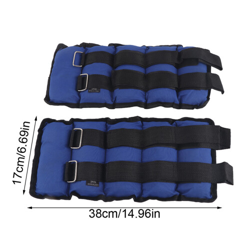 ADJUSTABLE ANKLE WEIGHTS GYM EQUIPMENT WRIST 1