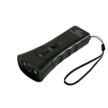 Pets Gentle Ultrasonic Anti Dog Barking Trainer LED Light Gentle Chaser Device