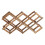 Foldable Wooden Wine Rack Holds 10 Bottles Eco-Friendly Material 2