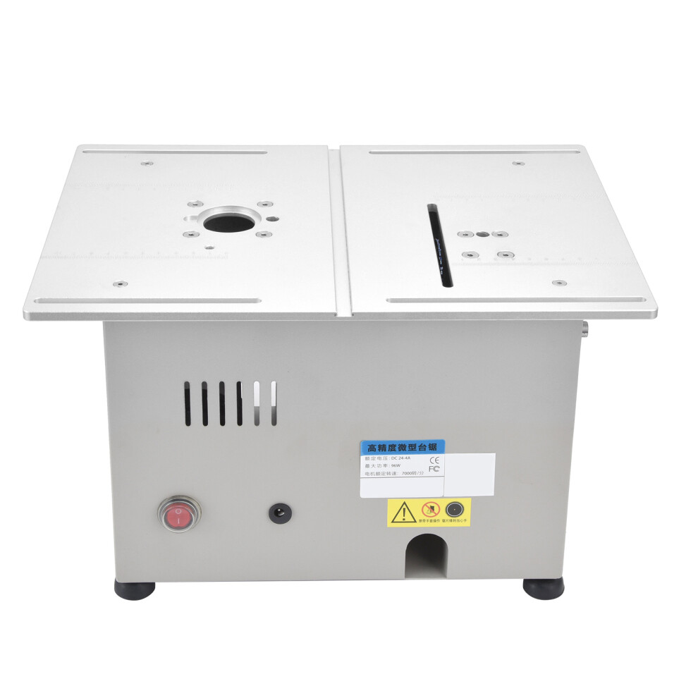 Mini Portable Electric Table Saw 96W, 0-90 Adjustable, Silver-image-OPC-PJKGNB5-NEW