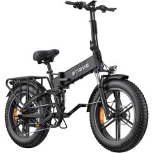 Bicicleta elétrica dobrável - ENGWE - ENGINE Pro 2.0 - Autonomia 110 km - Bateria 52V16Ah - Totalmente suspensa