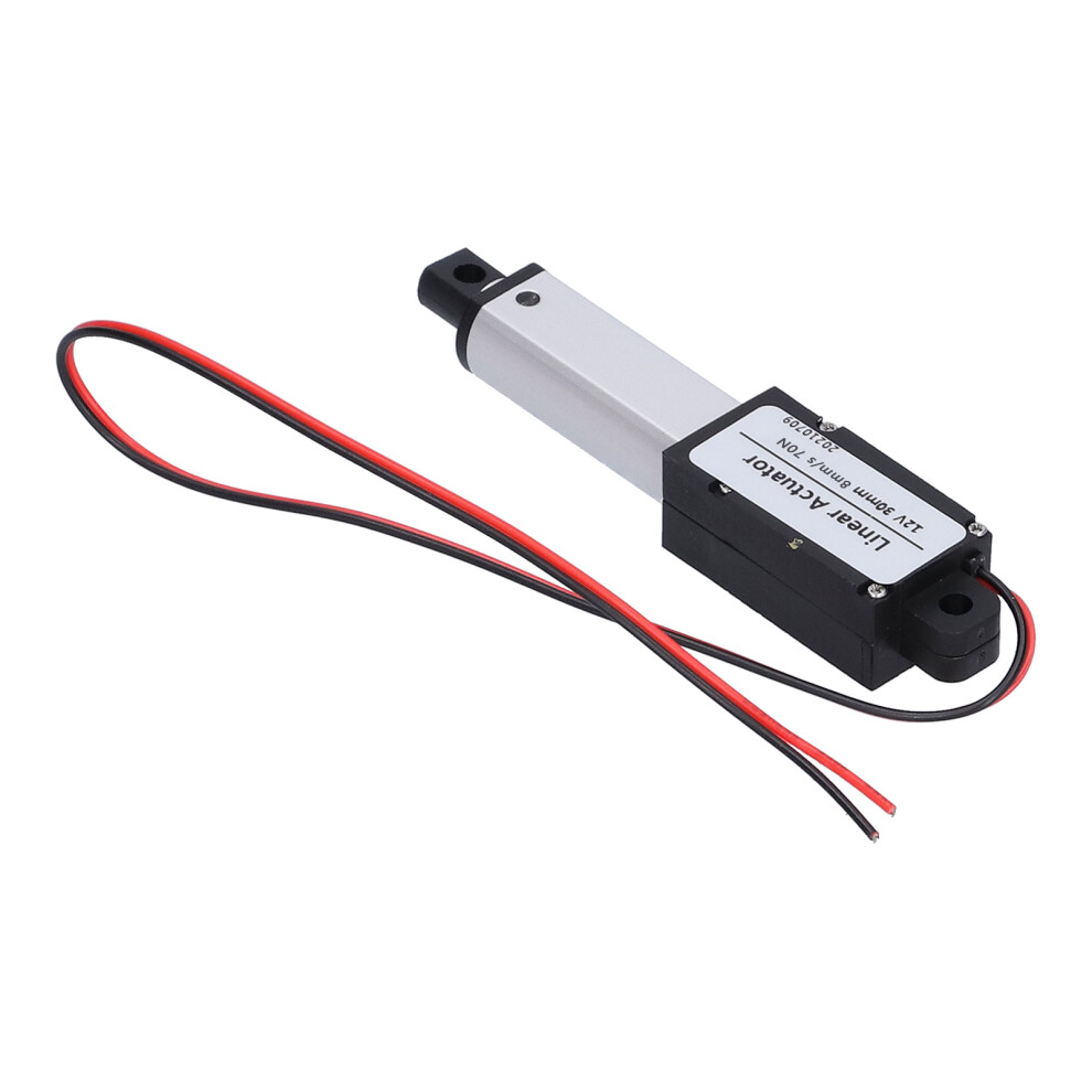 30Mm 12V Linear Actuator Durable Waterproof Noise Cancelling 70N 3551340437546