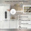 Wall Mount Garbage Plastic Bag Organizer Bag Storage Dispenser Bag Holder for Kitchen Drawstring 4
