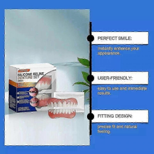 Silicone Relinedenture Set, Denture Reline Kit, Denture Set 1