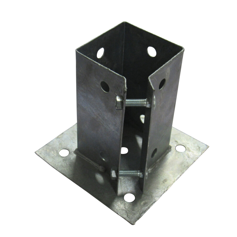 (3 Inch (75Mm), Pack Of 1) Galvanised Bolt Down Post Supports Bolt Grip 600988552500