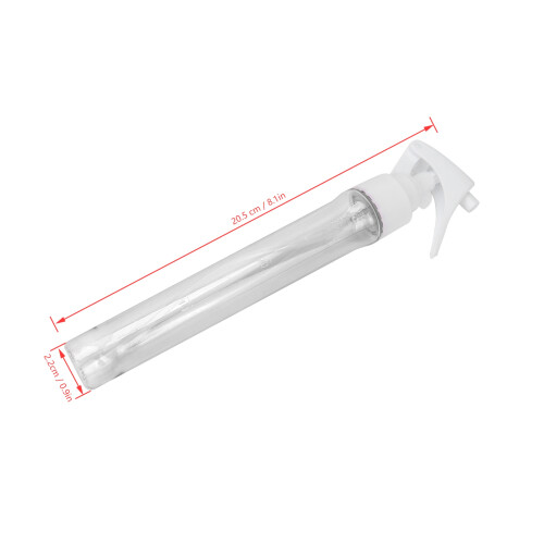Empty 38ml Refillable Spray Bottle for Hair Styling Clear Fine Mist Kettle 2