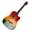 38 Inch Acoustic Guitar Starter Kit 6 Strings 6