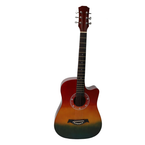 38 Inch Acoustic Guitar Starter Kit 6 Strings 1