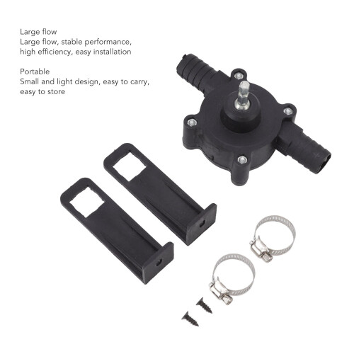 Self-Priming Drill Pump - Corrosion Resistant for Easy Fluid Transfer 2