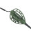 European Style Carp Bait Feeder Set 2Pcs 48g with Fast Sinking Cage Design 7