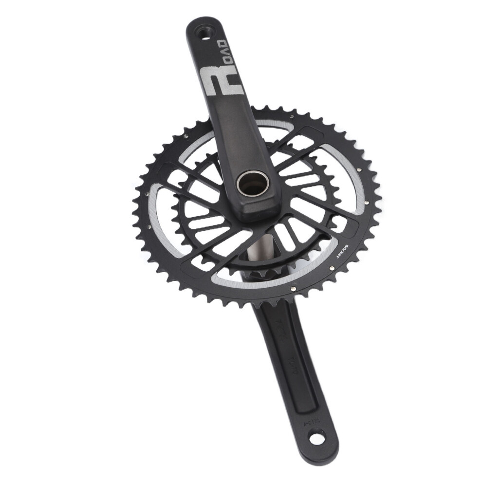 Hollow Aluminum Chainring Guard, 50/34T, 170mm Crank, 23mm Shaft