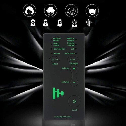 Mini 7 Stimmenverzerrer, 300mAh, 3.7Wh, tragbar 2