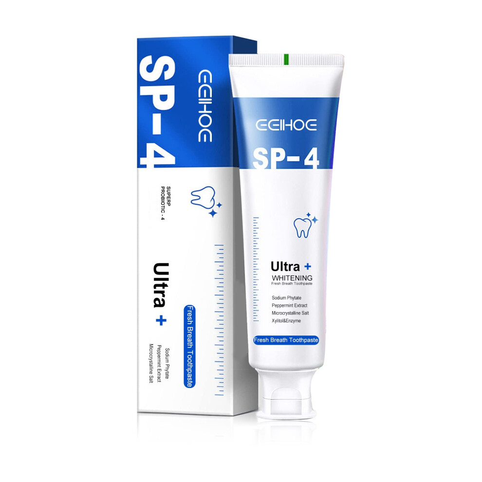 Blue ( Model 120G) Probiotic Whitening Toothpaste, Oral Cleaning, Fresh Breath, Tooth Care, Tooth Care, Tooth Care